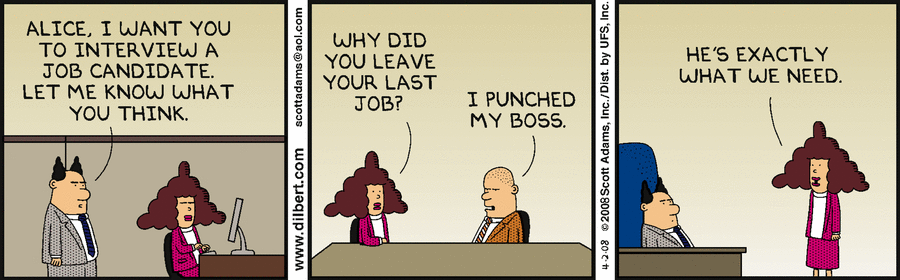Dilbert Cartoon